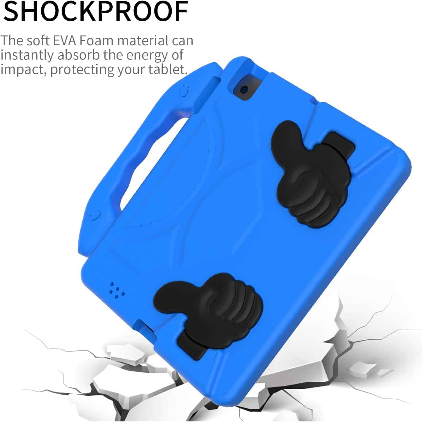 For Apple iPad Series Thumbs UP Kids Lightweight Convertible Handle Protective Shockproof Case For Apple iPad Series Thumbs UP Kids Lightweight Convertible Handle Protective Shockproof Case